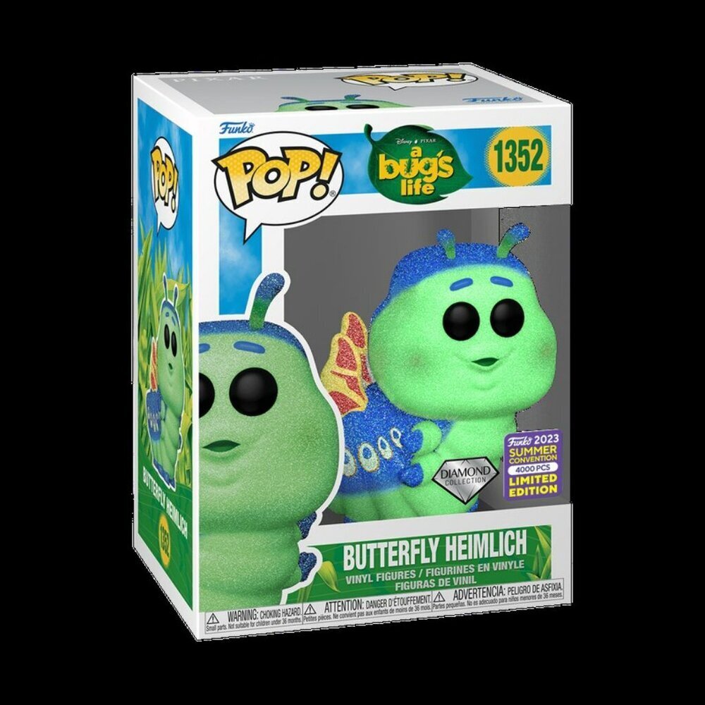 Pixar SDCC Limited Edition Heimlich Pop! and Bag Bundle NWT - Picture 10 of 10